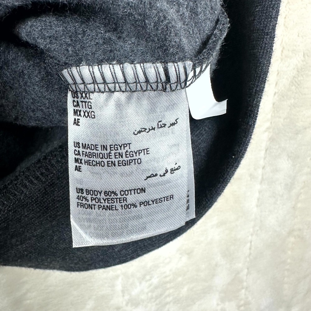 Alfani Men's XXL‎ Charcoal Knit Jacket Zip Front Mixed Media Pockets NWT - Picture 7 of 13